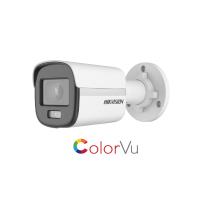 HIKVISION DS-2CD1027G0-LUF 2MP 4.0mm Lens 30Mt. IR ColorVu H.265+ Mikrofonlu IP Bullet Kamera